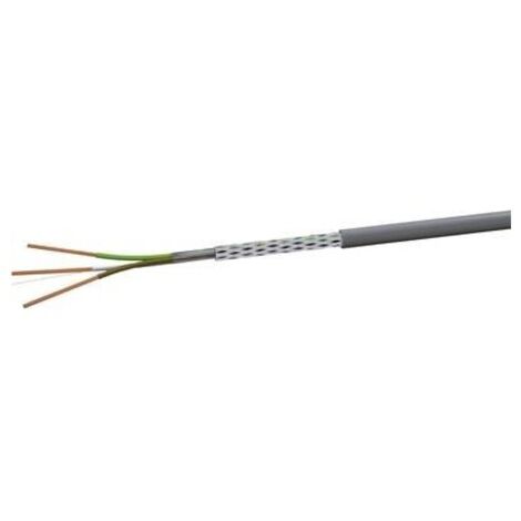 VOKA Kabelwerk LiYCY Cavo di controllo e comando 2 x 0.25 mm² Grigio (RAL 7001) LIYCY2X025 100 m