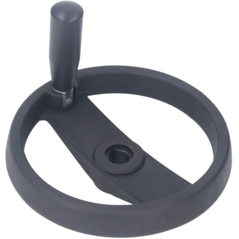 Volant à main en plastique à forte isolation Standard, 200x18mm, pour tour, fraiseuse, rectifieuse