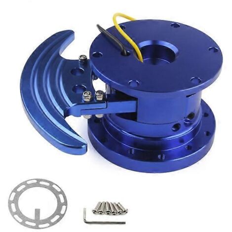 Volant antivol rapide 6 trous adaptateur de moyeu course kit de déconnexion rapide sécurité volant anti-vol pour voiture.