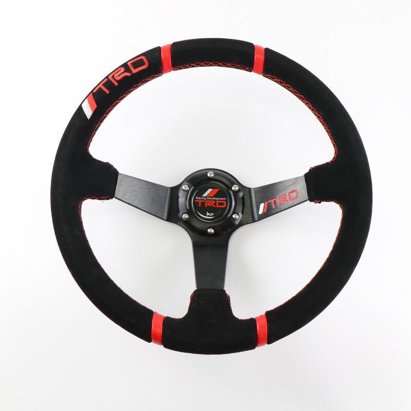 Volant de course de dérive de sport universel de 14 pouces pour modification de voiture