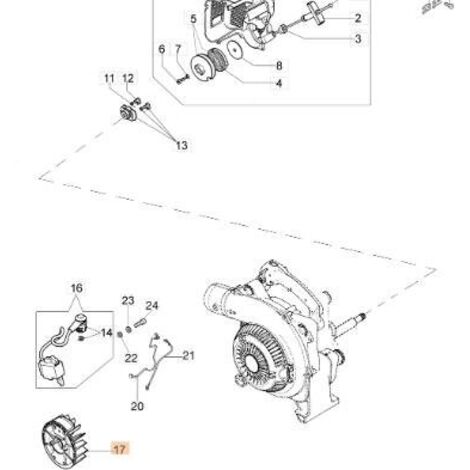 VOLANT D'ORIGINE EMAK 56550134R
