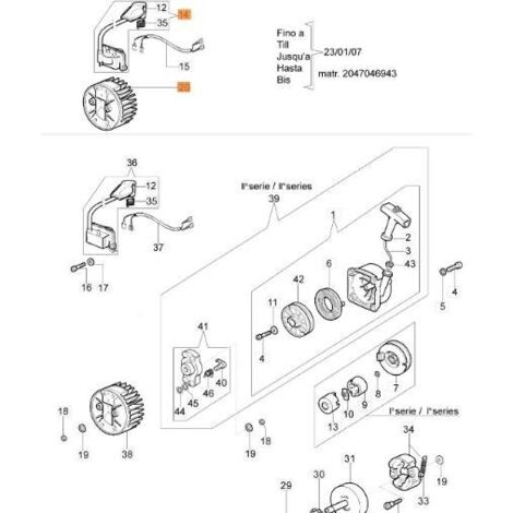 VOLANT D'ORIGINE EMAK 61202039A