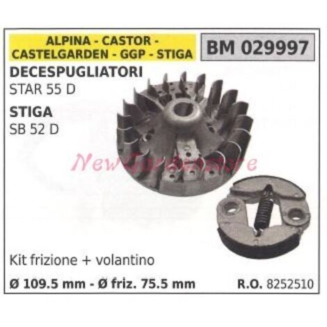 Volant magnétique GGP star 55D stiga SB52D 029997