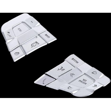 Volante in carbonio Discovery 2016 Sport Accessori 2018 Pulsante 2015 Pulsanti cruscotto gamma 2017 Adesivo, Coprivolante per auto, 10 pezzi/set Volante B