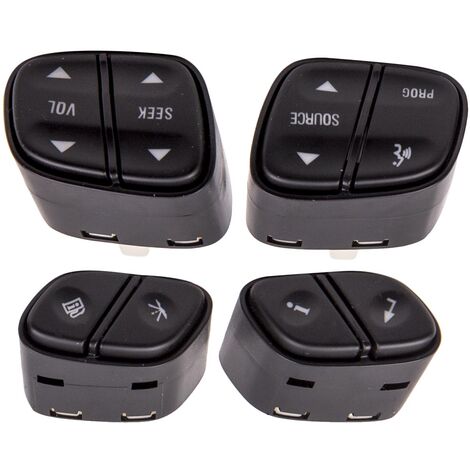 Volante Interruptor Multifunción Botones para GMC Sierra Yukon Chevrolet Tahoe