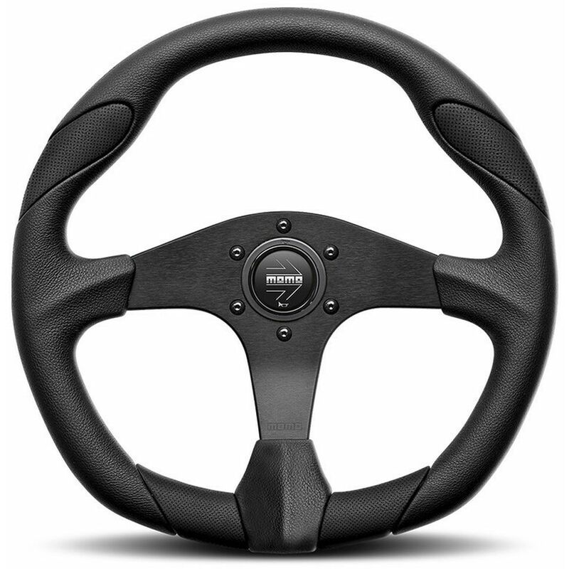 Volante Racing Momo quark Nero ø 35 cm