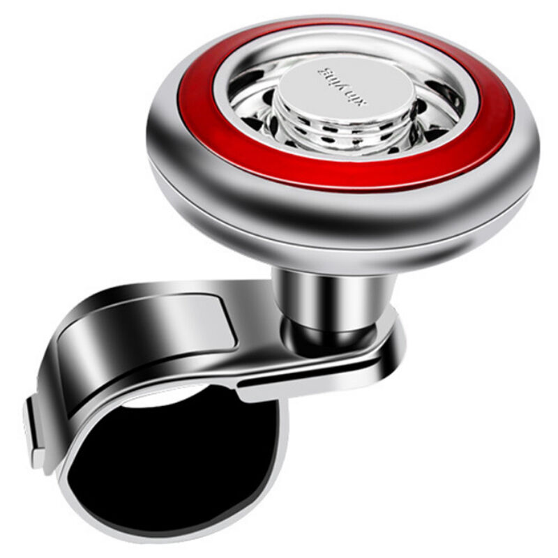 

Asupermall - Volante Spinner Coche Volante Spinner Mango Power Ball Perilla Booster para automovil Vehiculo Rojo, rojo