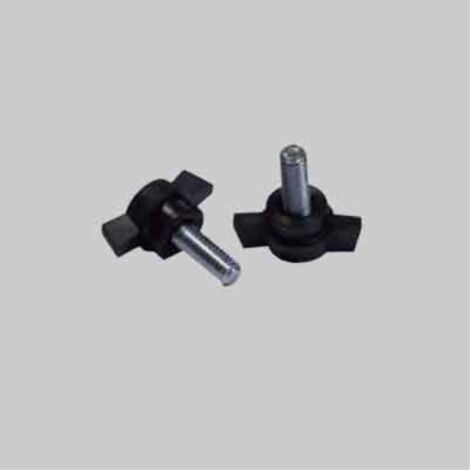 Volantino a farfalla con perno filettato 6 mm (50 pezzi)