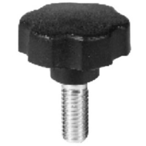 VOLANTINO C/GAMBO M6 NERO D 30X17 MM