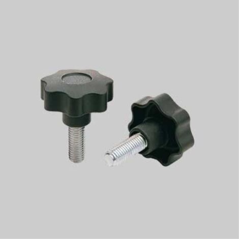 Volantino con perno filettato ø 40 mm - perno m. 8 (50 pezzi)