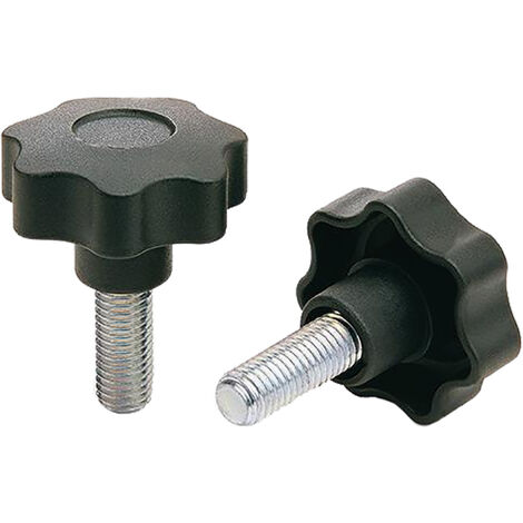 VOLANTINO CON PERNO FILETTATO M8 x 40 Ã mm 40