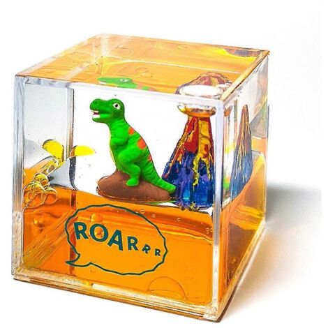 Volcan dinosaure - Décoration de bureau originale et amusante pour les enfants