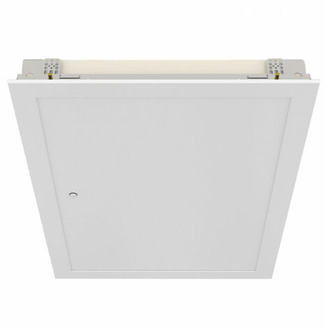 Volet de désenfumage blanc à portillon, installation plafond, D 430 x 530 mm S&P (UNELVENT) 710537