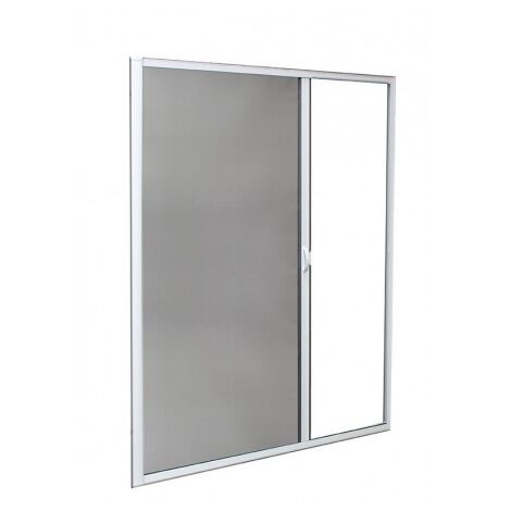 Volet Moustiquaire – Moustiquaire enroulable latérale en aluminium H220 cm x L130 cm – Toile en fibre de verre imputrescible – Protection anti-insectes efficace