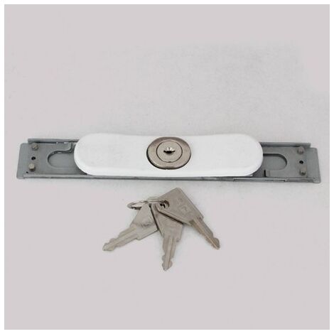 Volet Moustiquaire – Serrure de sécurité pour volet roulant tirage direct – Acier – Cylindre 4 goupilles – Entraxe 91 mm – Livrée avec 3 clés