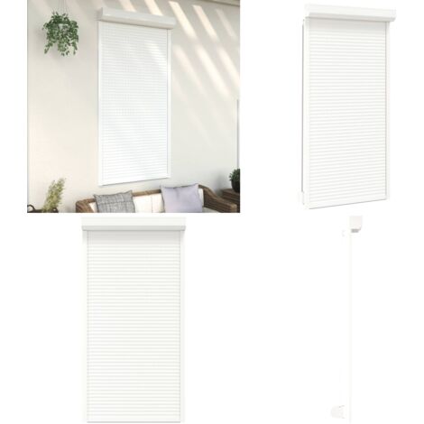 Volet roulant aluminium 110x220 cm blanc - volet roulant -  volets roulants - Home & Living