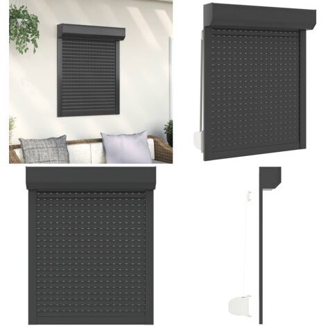 Volet roulant aluminium 80x100 cm anthracite - volet roulant -  volets roulants - Home & Living