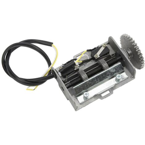 Volet roulant électrique limiteur aluminium alliage 64mm 30 dents pour porte garage rétractable.