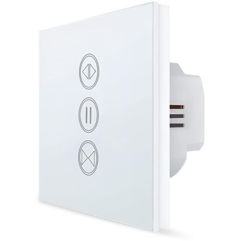 Volet roulant intelligent WiFi avec moteur mural, réglage précis de l’angle d’ouverture et minuterie programmable – Compatible avec Alexa, Google Assistant et Apple HomeKit