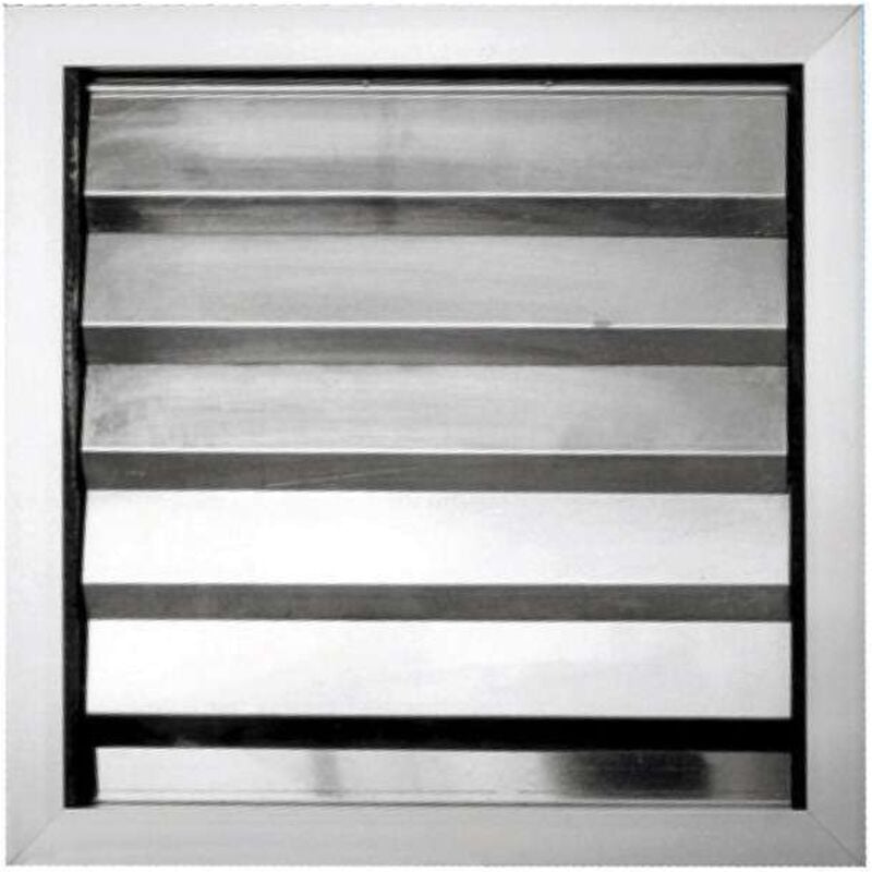 Volets de surpression. Couleur aluminium - per 400X300 - 872891 s&p Unelvent 872891