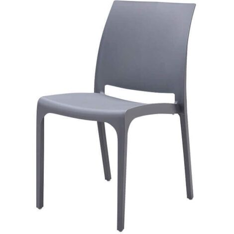 VOLGA - sedia da giardino in plastica