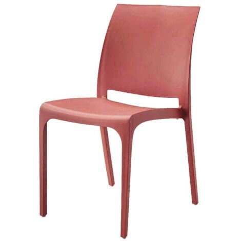 VOLGA - sedia da giardino in plastica