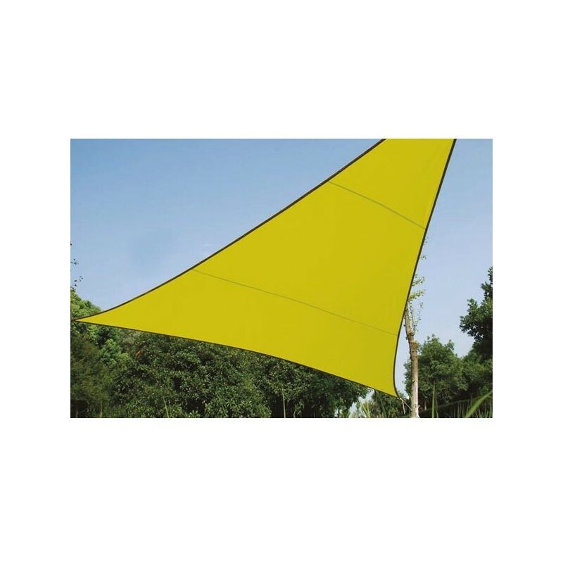 Voile solaire - triangle - 3.6 x 3.6 x 3.6 m - couleur: vert lime GSS3360LG RI8380