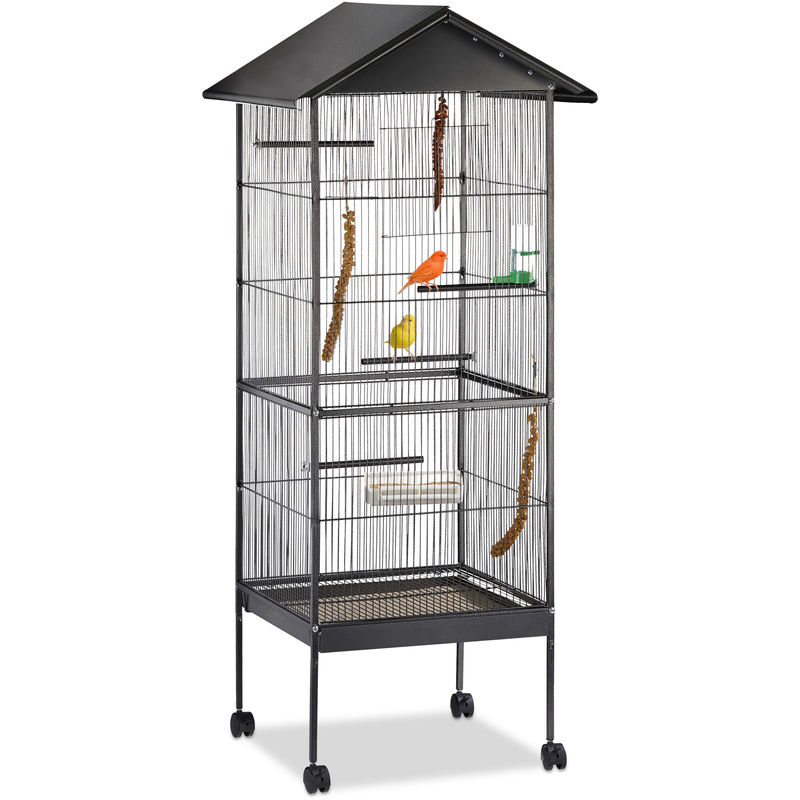 Cage à Oiseaux Métal 40 Cm