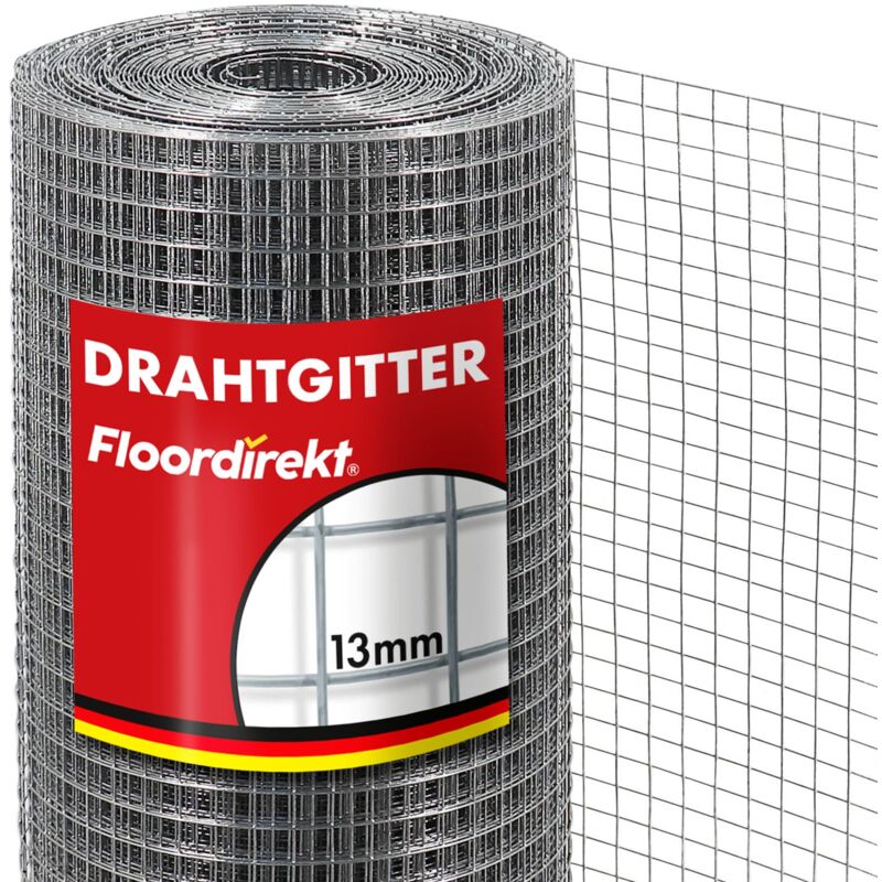 Casa Pura Volierendraht Verzinkter Drahtzaun 100 X 10 M 11, 2 Kg
