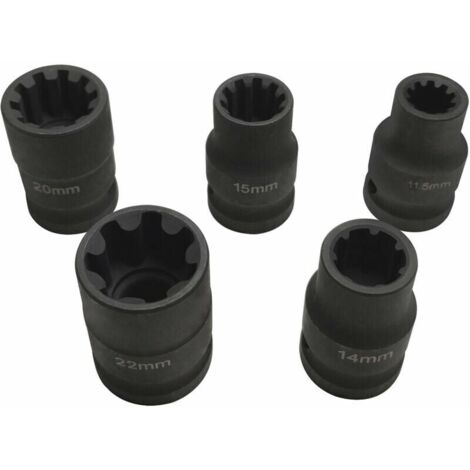 Volkswagen Audi Porsche etrier de frein VAG 7 flower 10 flower socket set manchon special 5 pieces set ZK-056
