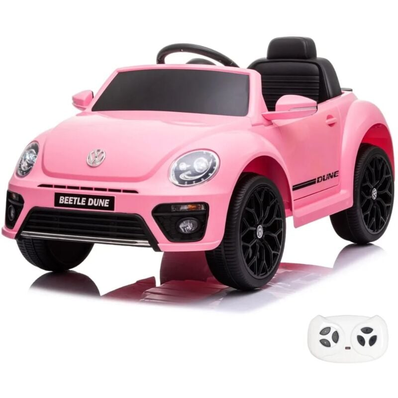 Berghoff - Volkswagen Beetle - Voiture pour Enfants - 12V - 1 à 4 ans - Rose