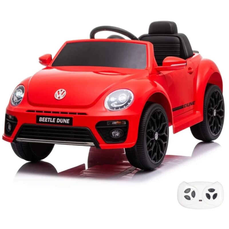Berghoff - Volkswagen Beetle - Voiture pour Enfants - 12V - 1 à 4 ans - Rouge