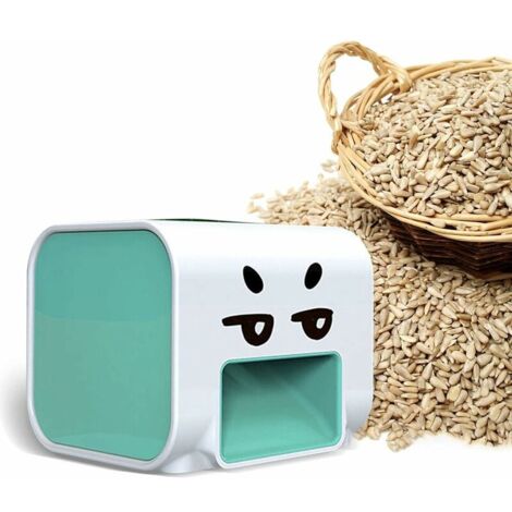 ROSEMARY Vollautomatischer Sonnenblumenkernschäler, Melonenkernöffner, Samenartefakt, elektrischer Schäler, Küchenwerkzeug, weiß