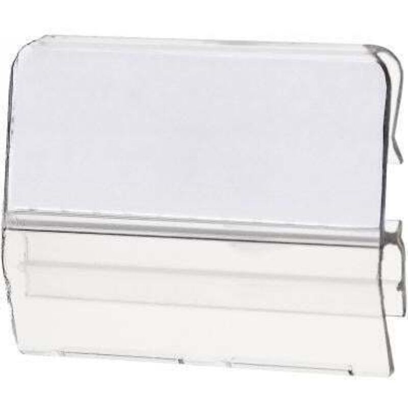Han Vollsichtreiter 3, 4 X 2, 5 Cm (b X H) Hart-pvc Transparent 10 St./pack.