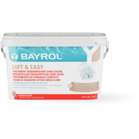 Vollständige behandlung mit aktivem sauerstoff 4,48 kg - Bayrol - soft & easy 20