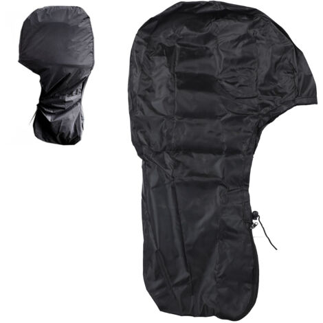 Vollständige Bootsmotorabdeckung aus wind- und wetterbeständigem Polyester, inklusive Aufbewahrungstasche, für Motoren von 0 bis 5 PS