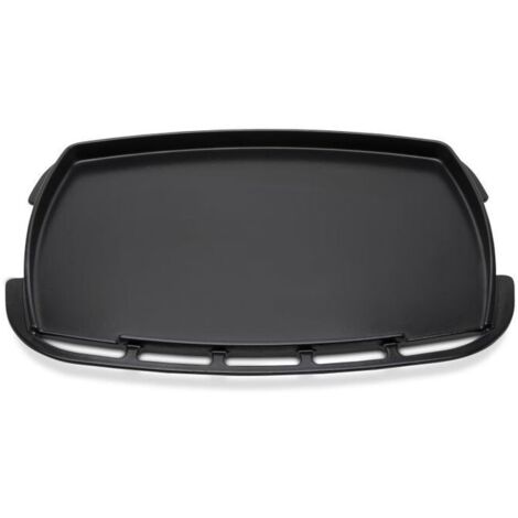 Vollständige Grillplatte aus Gusseisen für die Weber Q2000-Serie, Code 3400867