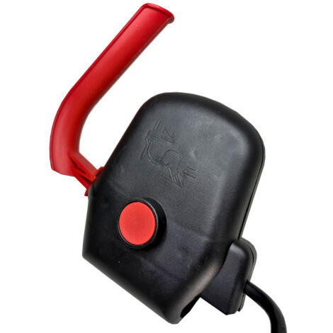 Vollständige Schaltereinheit 250V 8A mit 4-adrigem Anschlusskabel für Gartenfräse uvm.