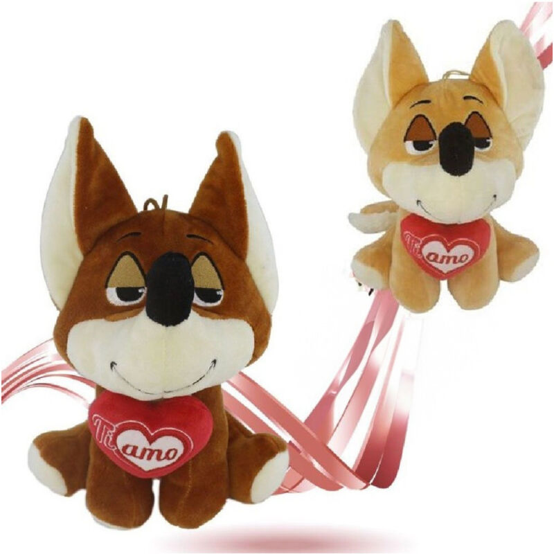 Trade Shop - fuchs 30 cm plüsch mit herz ich liebe dich valentinstag geschenkidee farben arsch. 92454 -