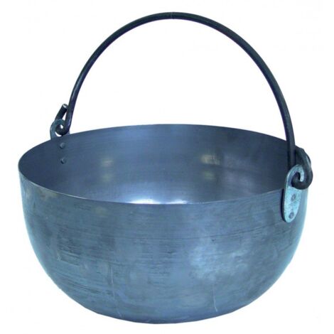 Volpe 71022-Imex Il Calderone della Strega Che Bolle di Ferro 36 x 21 cm