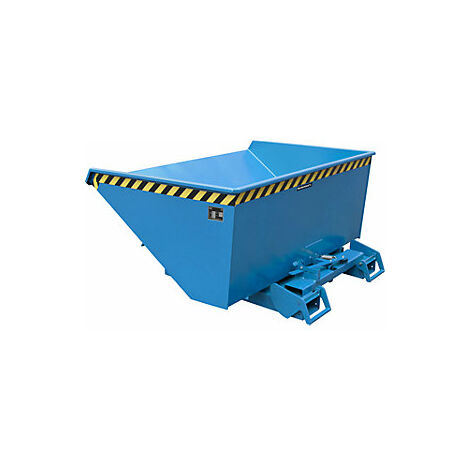 Volquete automático  capacidad 0,9 m³  azul RAL 5012