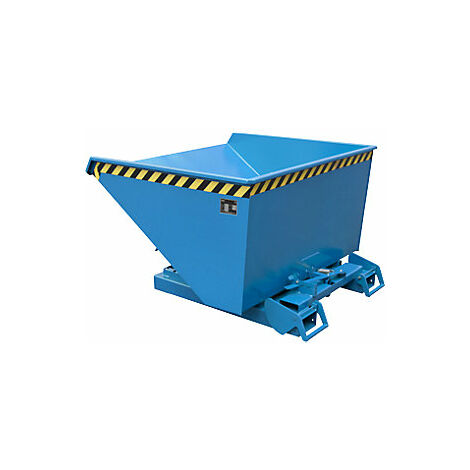 Volquete automático  capacidad 1,2 m³  azul RAL 5012