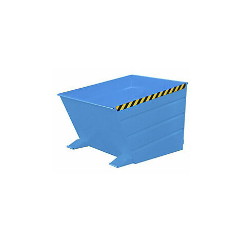 Volquete  bajo borde de vertido  capacidad 0,65 m³  azul