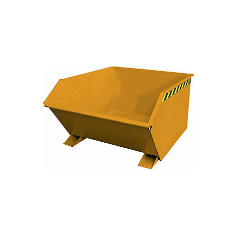 Volquete  construcción baja (E)  capacidad 1,0 m³  amarillo