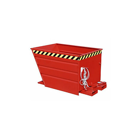 Volquete  estructura compacta  capacidad 0,55 m³  rojo vivo