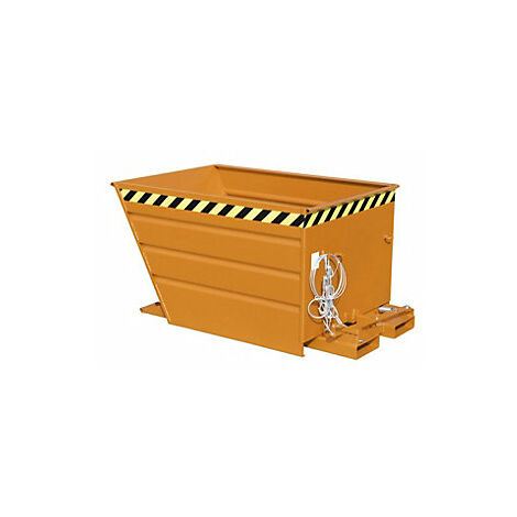 Volquete  estructura compacta  capacidad 0,7 m³  amarillo