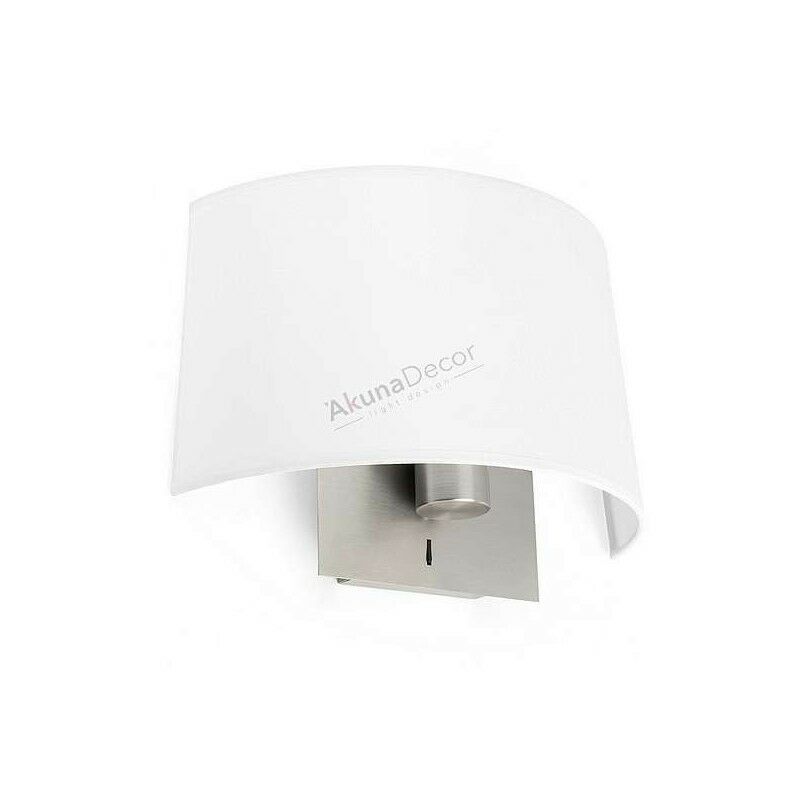 

Aplique serie Volta niquel-blanco