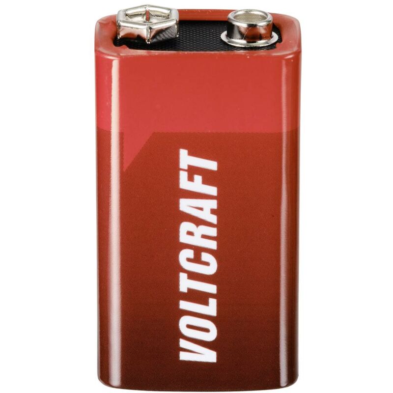 6LR61 Batteria da 9 v Alcalina/manganese 550 mAh 9 v 1 pz. - Voltcraft