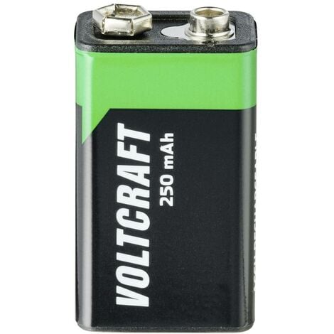 VOLTCRAFT 6LR61 SE Pile rechargeable 6LR61 (9V) NiMH 250 mAh 8.4 V 1 pc(s)
