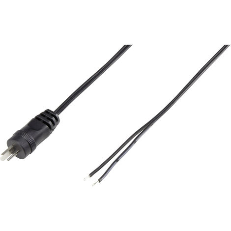VOLTCRAFT 93015c94 Lautsprecher-Steckverbinder Stecker, gerade Polzahl: 2  Schwarz 1 St.